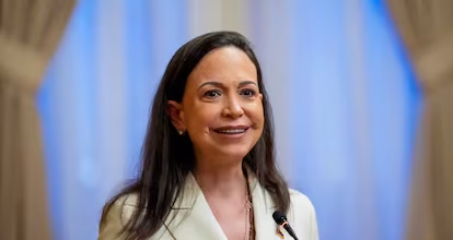 María Corina Machado reaparece en Noruega y confirma apoyo de EE.UU. para llegar a Oslo