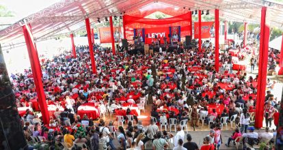 Multitudinaria fiesta navideña de Leyvi Bautista reúne a munícipes y líderes nacionales en Santo Domingo Oeste