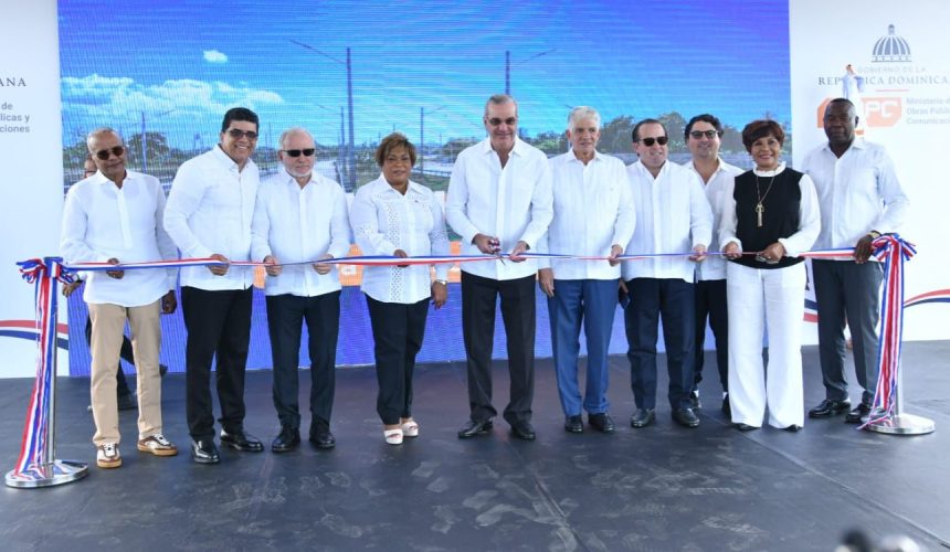 Abinader inaugura tramo III de la Avenida Ecológica para mejorar movilidad