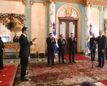 Abinader juramenta los cinco nuevos jueces de la Suprema Corte de Justicia