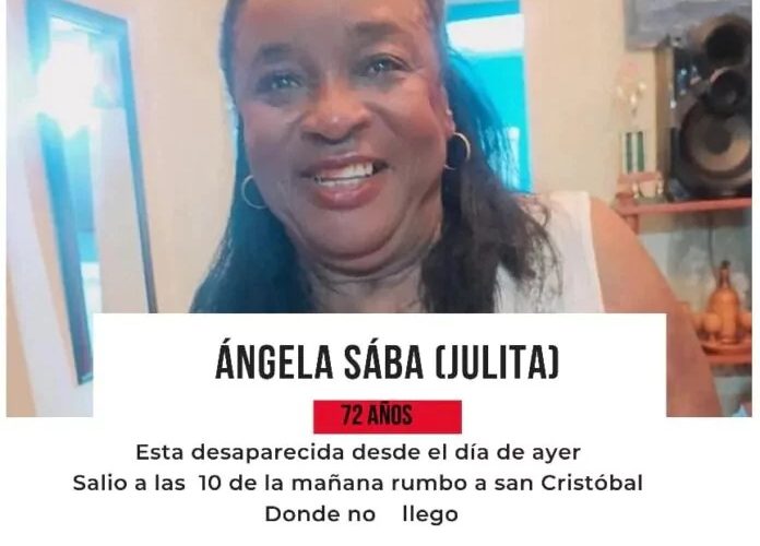 Encuentran sin vida una mujer de 72 años, reportada como desaparecida