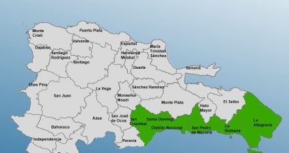 COE amplía alerta verde por lluvias y tormentas eléctricas en seis provincias