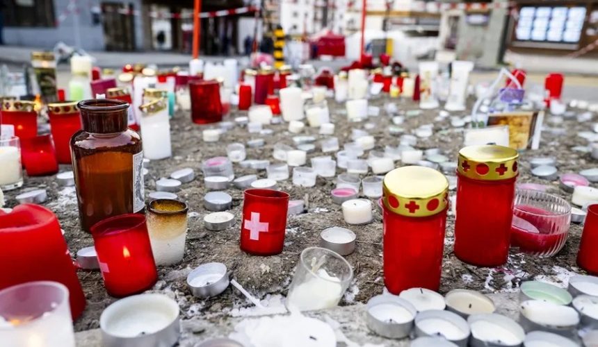 Investigación del incendio en Suiza señala uso de bengalas cerca del techo