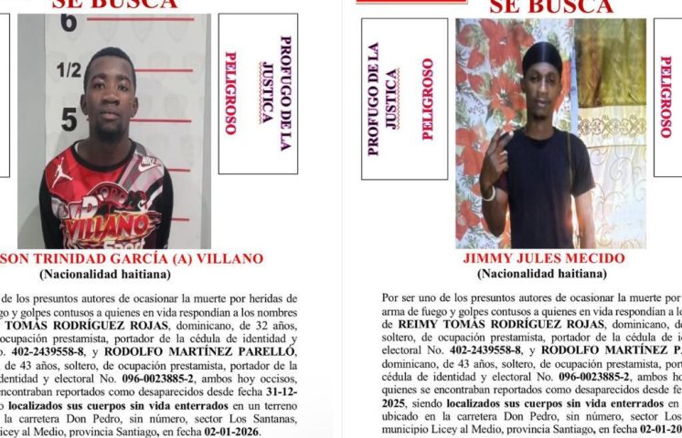 Capturan a uno de los implicados en la muerte de dos prestamista en Santiago