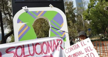 Activistas en México llaman a boicotear el Mundial del «despojo» y la «gentrificación»