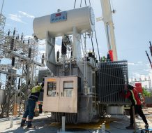 Edesur pone en servicio nuevo transformador de potencia en subestación Barahona