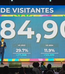Turismo crece más de un 13 por ciento en febrero al recibir 1,184,902 de visitantes