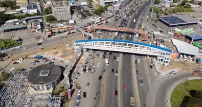 Anuncian desvío por retiro del viejo puente peatonal en el Kilómetro 9