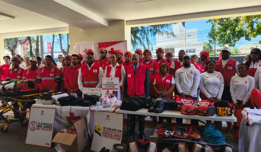 Cruz Roja Dominicana desplegará más de 10 mil voluntarios por Semana Santa 2026