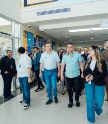 Ministro Ito Bisonó supervisa áreas clave de la Ciudad de la Salud para fortalecer su equipamiento