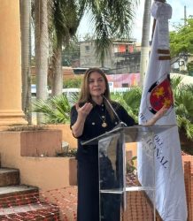 Carolina Mejia inicia revitalización integral del parque Enriquillo y su entorno