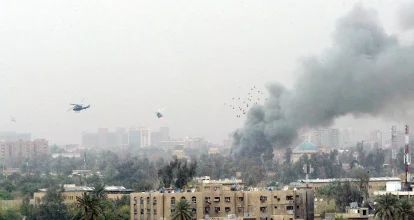 Cohetes impactan zona de la Embajada de EE. UU. en Bagdad este domingo