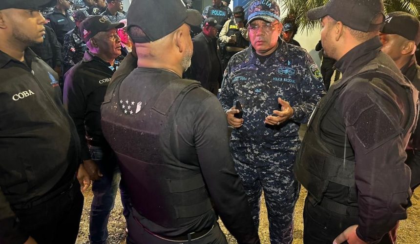 Policía Nacional intensifica operativos preventivos en Santo Domingo Norte para fortalecer la seguridad ciudadana