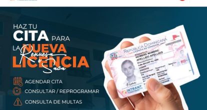 INTRANT habilita citas en línea para tramitar la nueva licencia de conducir