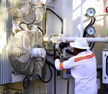 Edesur continúa este martes desarrollo de obras para habilitar subestaciones eléctricas del Distrito Nacional