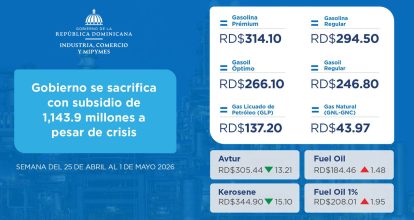 Avtur y kerosene bajan por segunda semana; Gobierno mantiene congelados combustibles clave con subsidio millonario