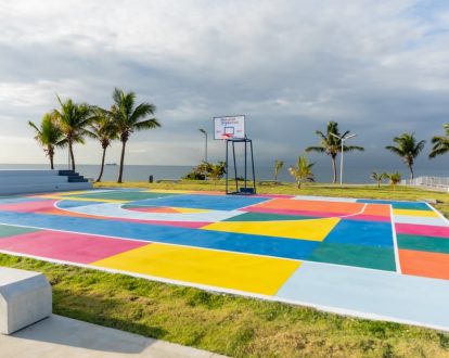 Abinader y alcaldesa Carolina Mejía inauguran Malecón Deportivo