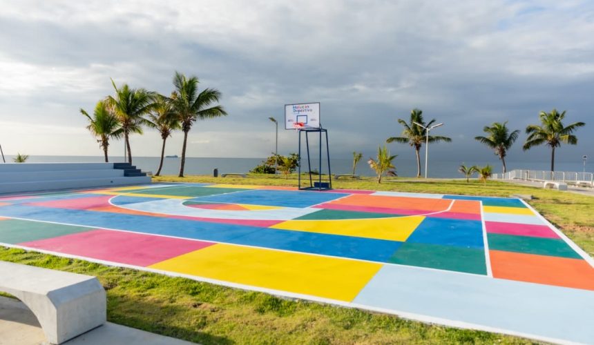 Abinader y alcaldesa Carolina Mejía inauguran Malecón Deportivo