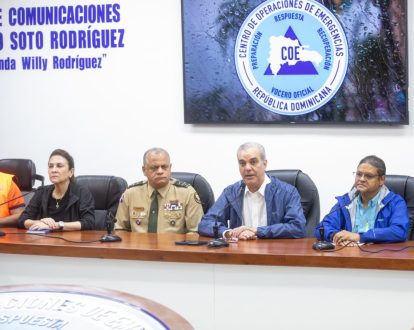 Presidente Abinader implementa medidas para apoyar a familias tras intensas lluvias