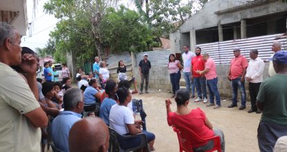 Diputado Ramón Raposo realiza amplio recorrido por comunidades de Villa Mella en SDN