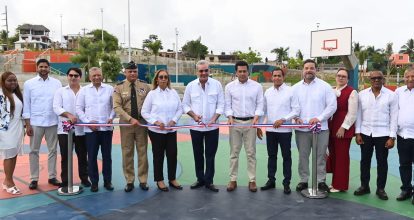 Abinader y Collado inauguran bulevar de la Salud en Haina con inversión de 165 millones de pesos.