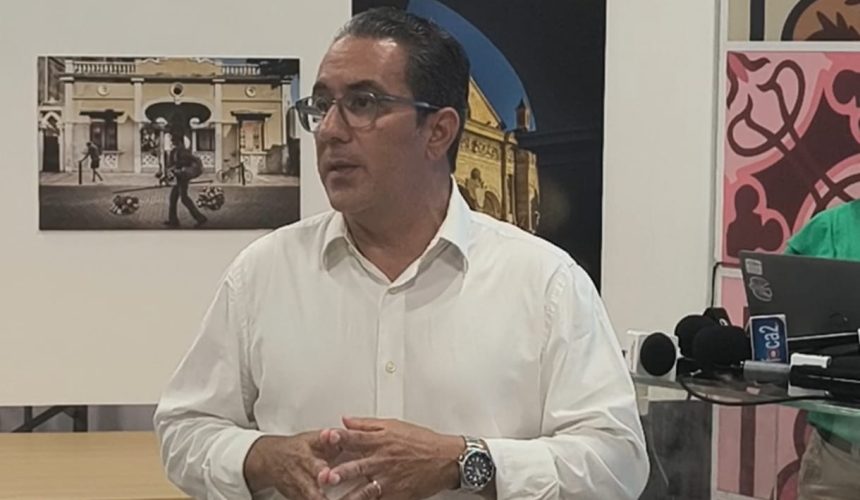 Amín Abel destaca medidas para proteger comercios durante obras en Ciudad Colonial