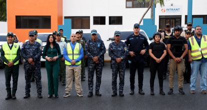 INTRANT y organismos de seguridad despliegan histórico operativo de fiscalización en paradas de motocicletas