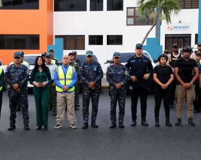 INTRANT y organismos de seguridad despliegan histórico operativo de fiscalización en paradas de motocicletas