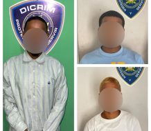 Policía Nacional captura en Santo Domingo Este a tres presuntos implicados en asaltos a viviendas en el sector El Perla
