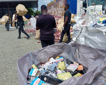 Autoridades eliminan productos ilegales con un valor de casi RD$9,000 millones