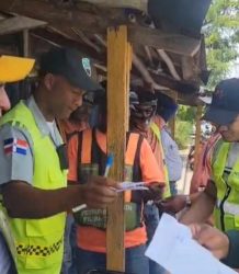 Comienzan operativo de regularización de paradas de motoconcho en Bonao
