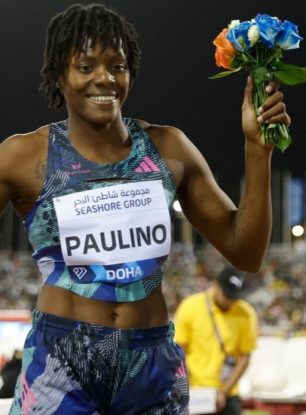 Marileidy Paulino conquista el primer lugar en la Liga Diamante 2026