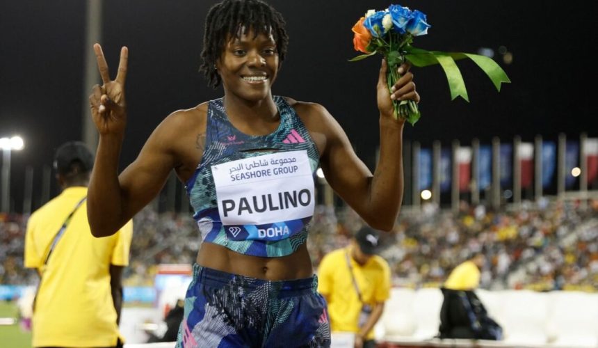 Marileidy Paulino conquista el primer lugar en la Liga Diamante 2026