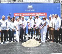 Ministros Kelvin Cruz y Andrés Bautista anuncian obras deportivas en Espaillat con una inversión de RD$415 millones
