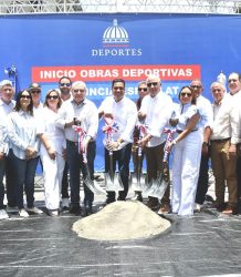 Ministros Kelvin Cruz y Andrés Bautista anuncian obras deportivas en Espaillat con una inversión de RD$415 millones