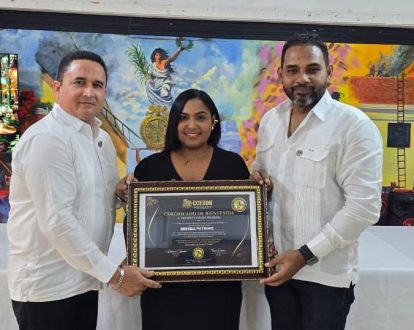 Coralia Lebrón se integra a la Cámara de Comercio Empresarial de Santo Domingo Norte