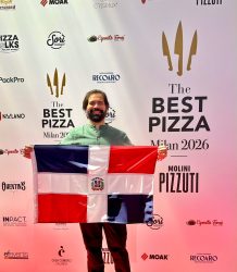 Francis Pena hace historia al convertirse en el primer dominicano entre los 100 mejores pizzaiolos del mundo