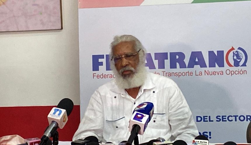 Fenatrano dice no puede postergar más aumento de pasajes en el Gran Santo Domingo