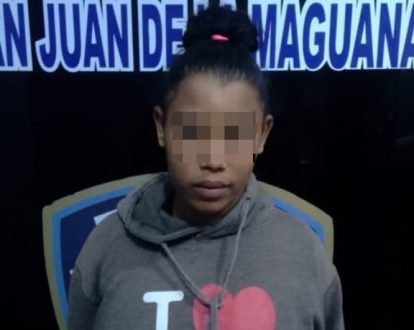 Policía Nacional apresa a mujer acusada de fraude electrónico mediante recepción de dinero en cuenta bancaria
