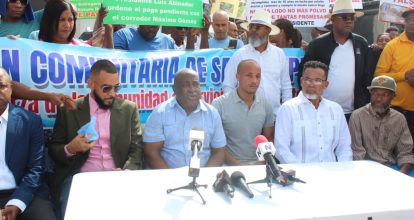 Coalición Comunitaria y sector transporte de Villa Mella advierten que mantendrán protestas si no atienden sus demandas
