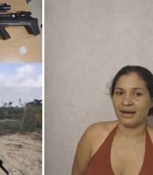 Abogado de mujer que se viralizó por exhibir rifle de aire no letal en discusión, desmiente acusaciones
