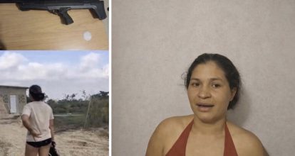 Abogado de mujer que se viralizó por exhibir rifle de aire no letal en discusión, desmiente acusaciones