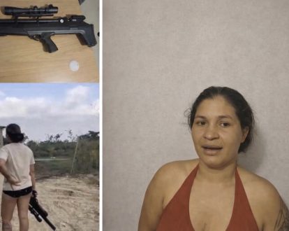 Abogado de mujer que se viralizó por exhibir rifle de aire no letal en discusión, desmiente acusaciones