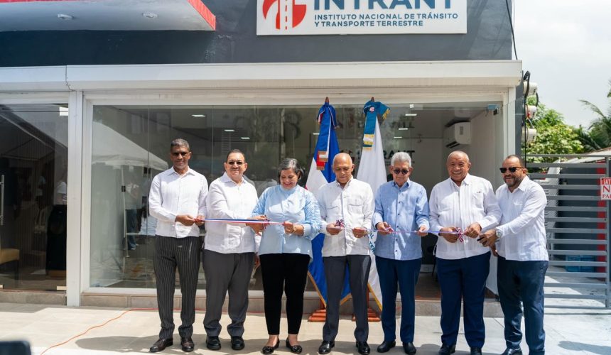 INTRANT acerca sus servicios a Hato Mayor con la apertura de la primera oficina de licencias de conducir