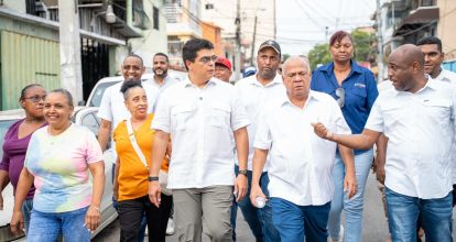 Fellito Suberví afirma más de 50 mil personas se beneficiarán con nueva red sanitaria y con “gigante cisterna”, en Villa Juana