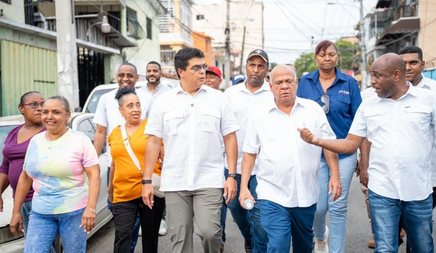Fellito Suberví afirma más de 50 mil personas se beneficiarán con nueva red sanitaria y con “gigante cisterna”, en Villa Juana